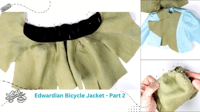 Sewing The Edwardian Bicycle Jacket P...