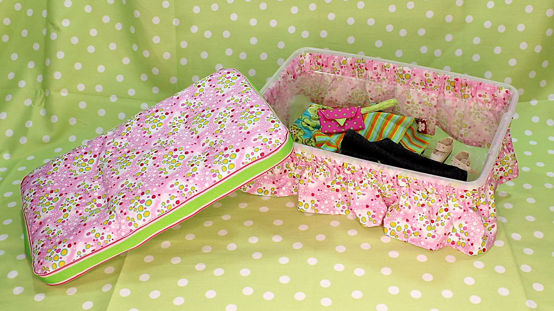 SWC Doll Bed Storage Bin
