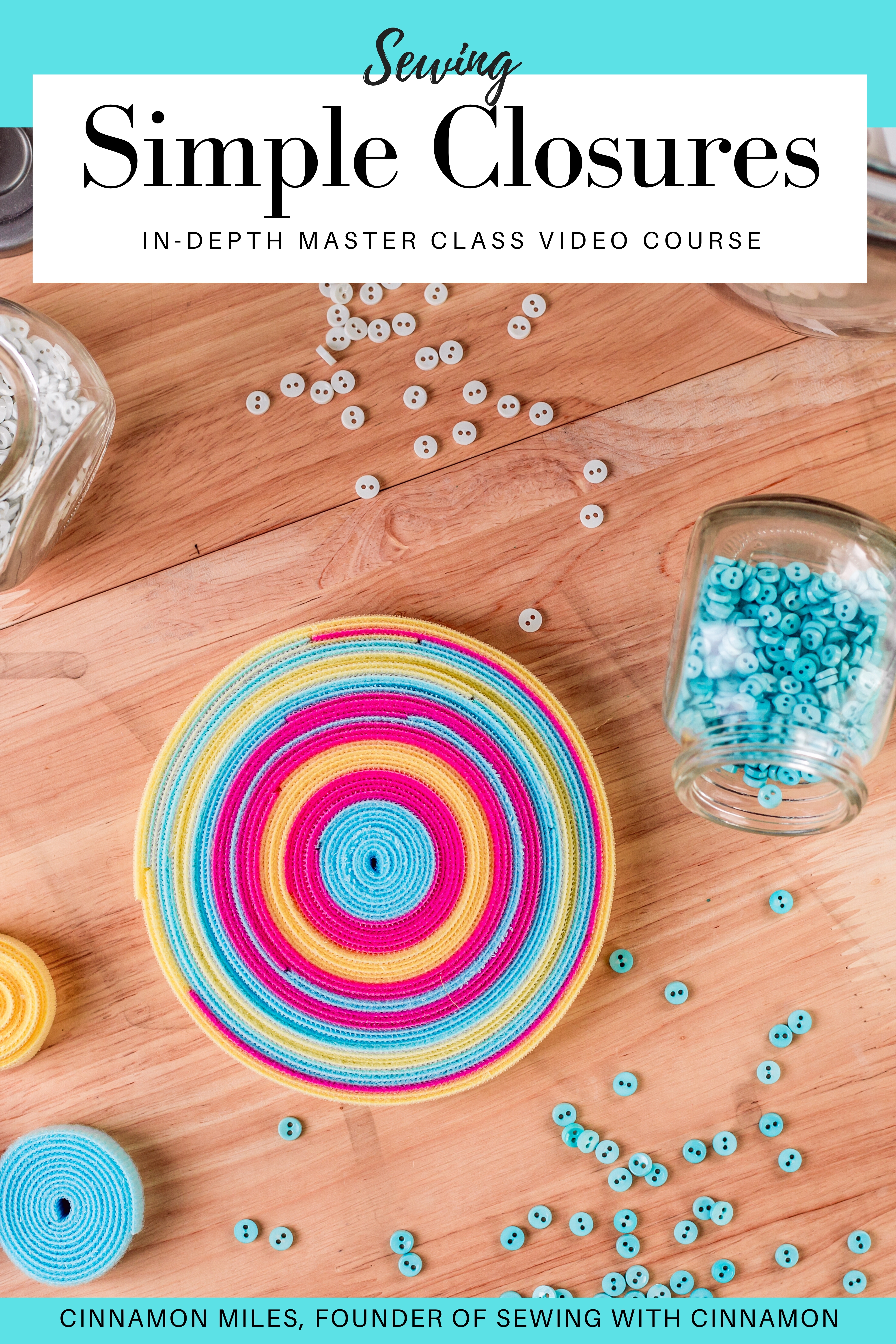 Sewing Simple Closures