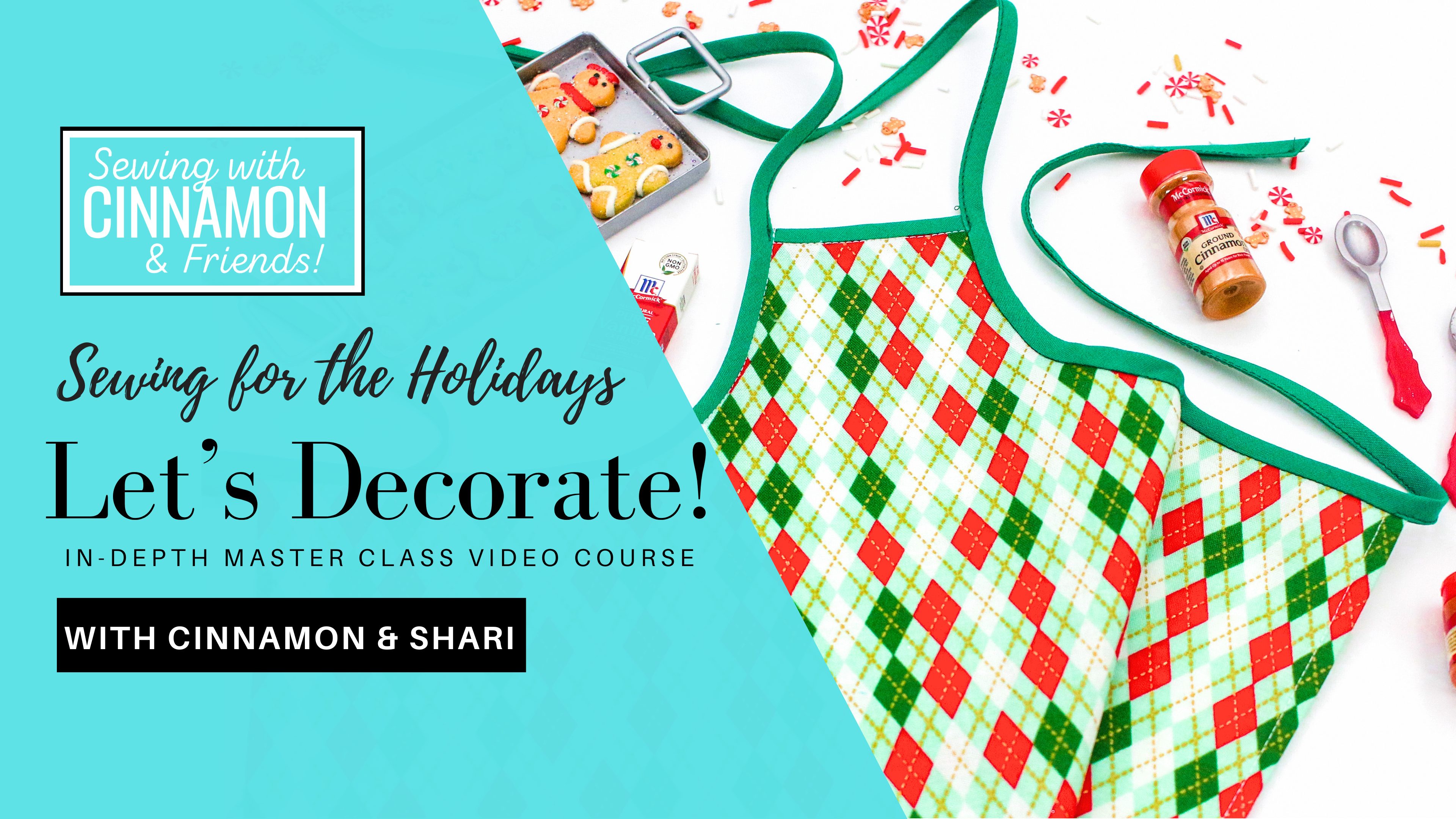 Sewing For The Holidays; Let's Decorate!