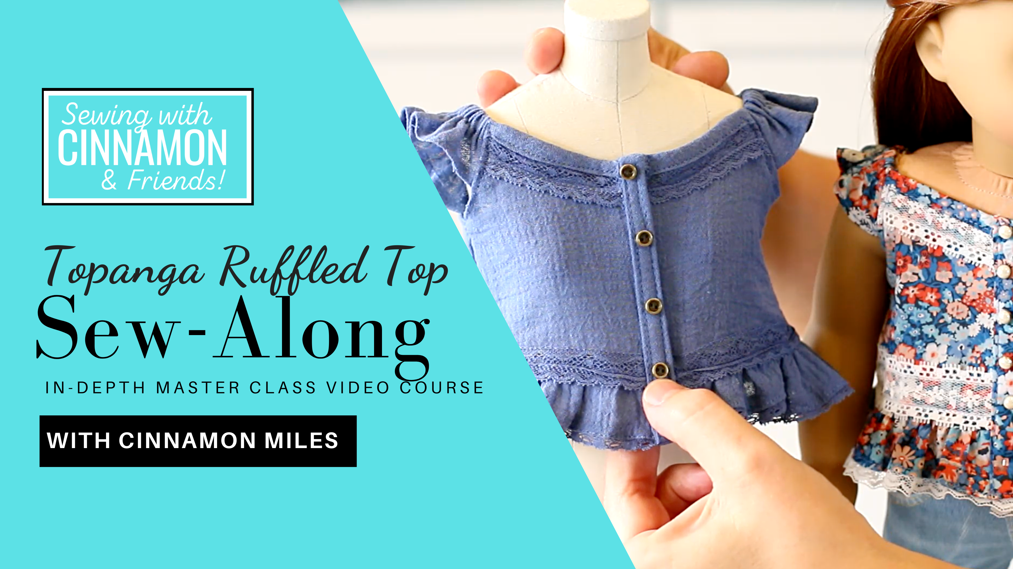 Topanga Ruffled Top Sew Along
