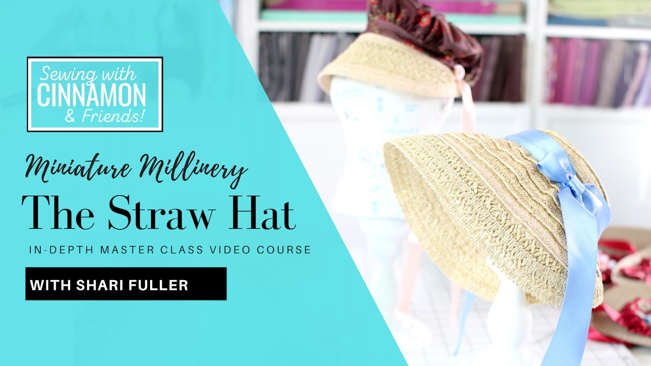 Miniature Millinery: The Straw Hat