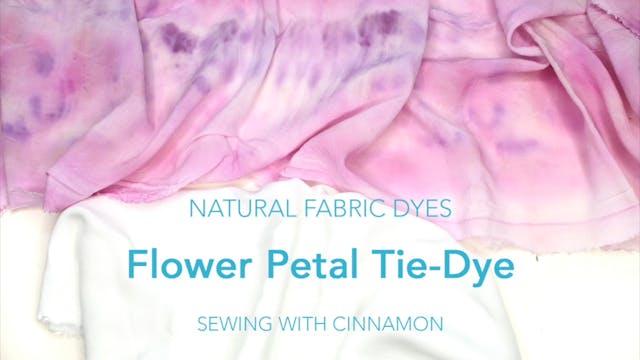SWC Flower Petal Tie-Dye