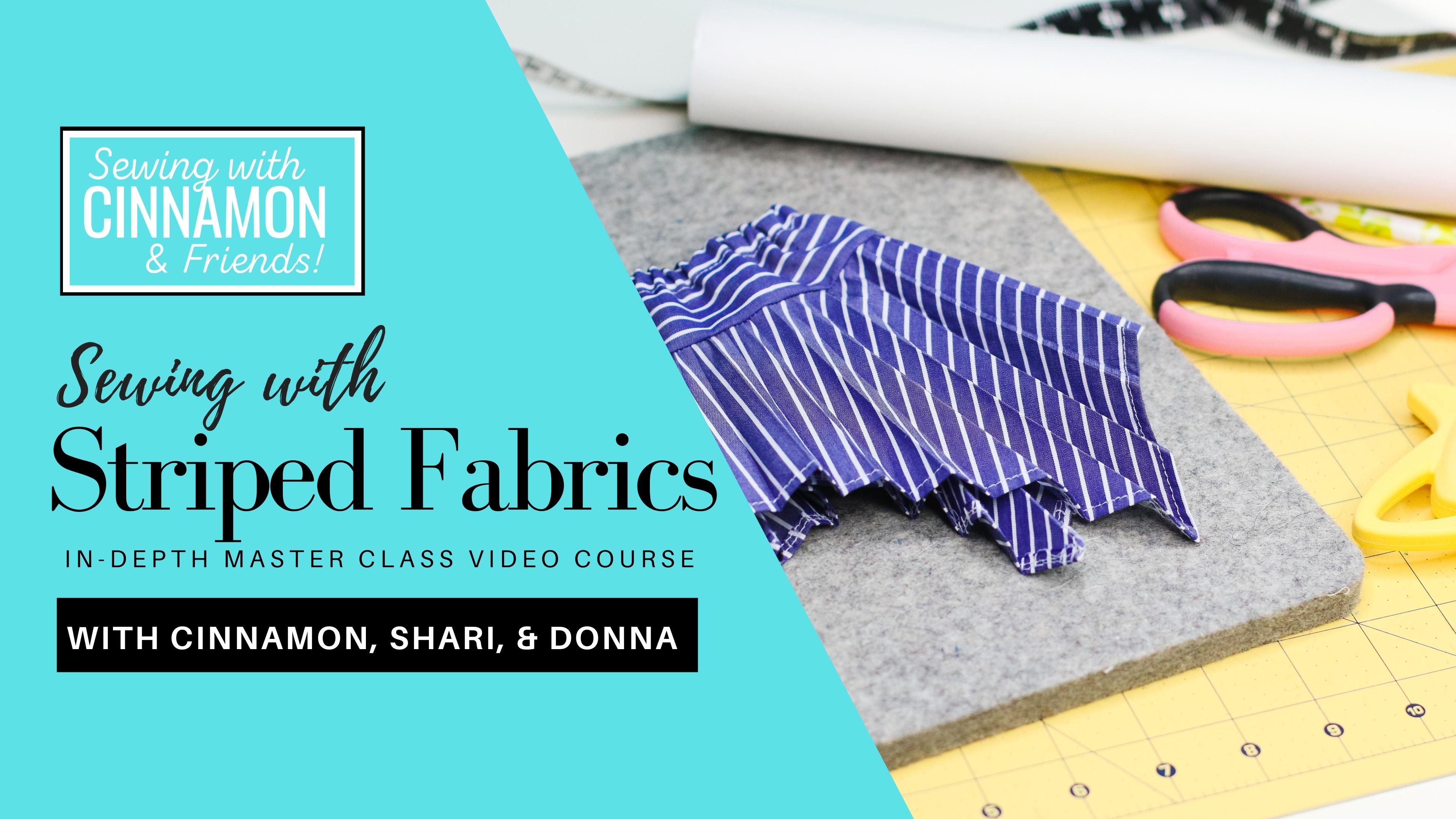 Sewing With Striped Fabrics
