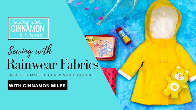 Sewing With Rainwear Fabrics