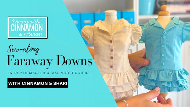 Sewing The Faraway Downs Dress