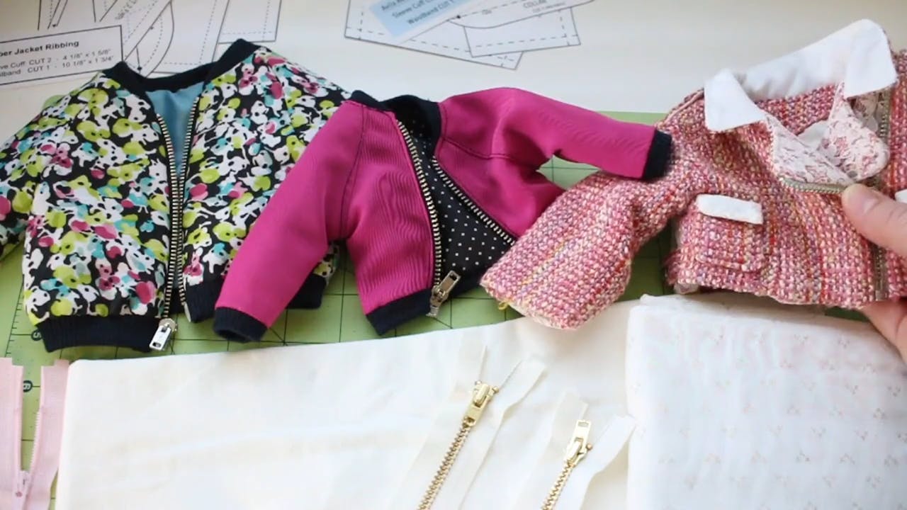 How To Install and Shorten A Separating Zipper Sewing with Cinnamon