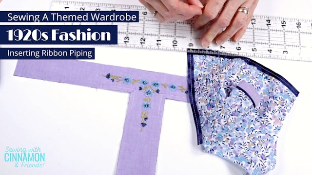 1920s Fashion: Inserting The Ribbon P...