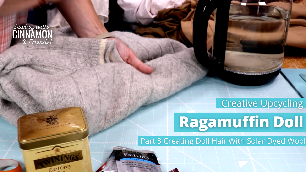 Creative Upcycling: Ragamuffin Doll Part 3