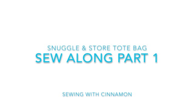 SWC Snuggle and Store Tote Bag Sew Al...
