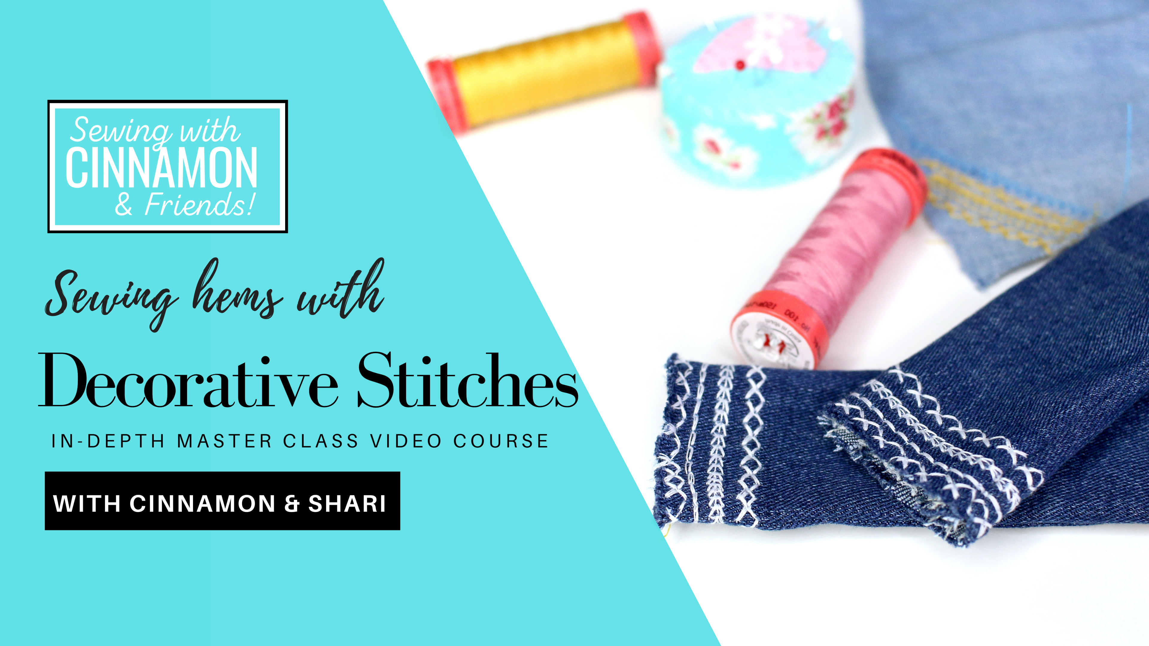 Sewing Hems With Decorative Stitches