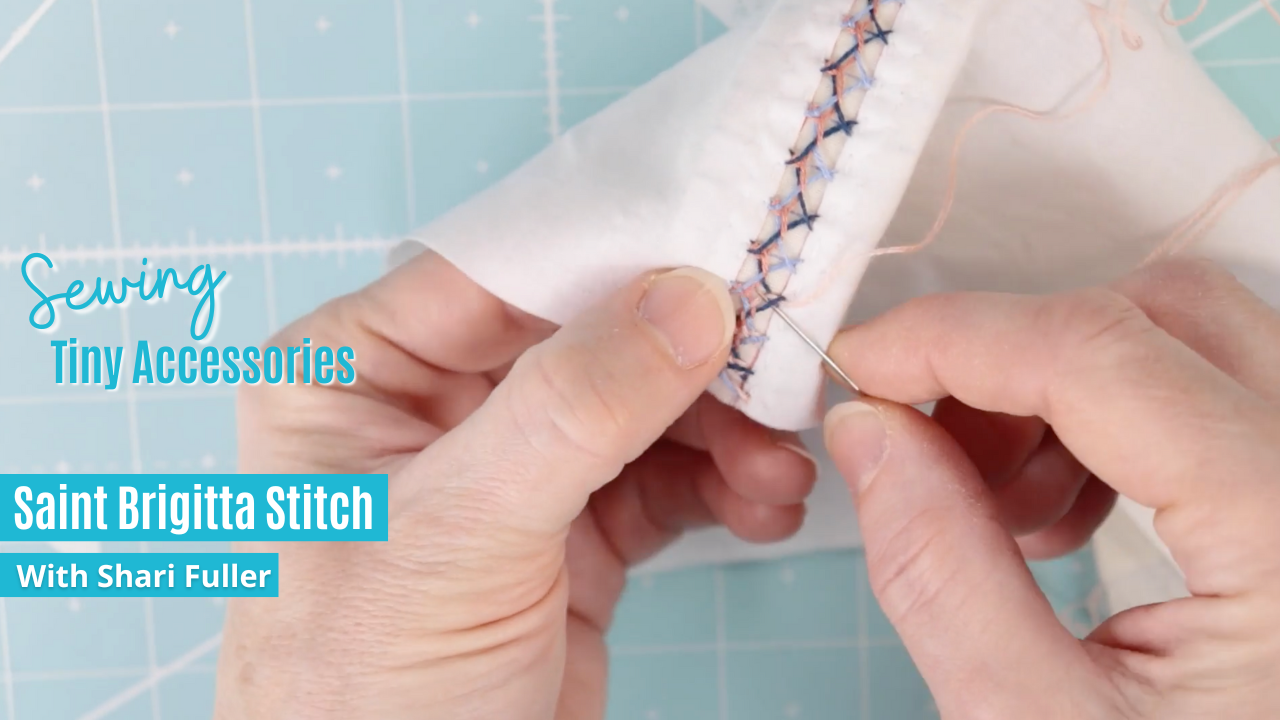 How To Sew The Saint Birgitta Stitch