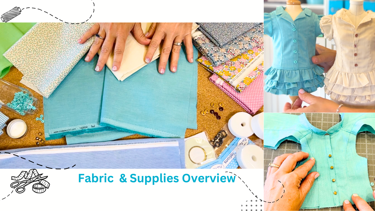 Faraway Downs Dress Sewing Overview