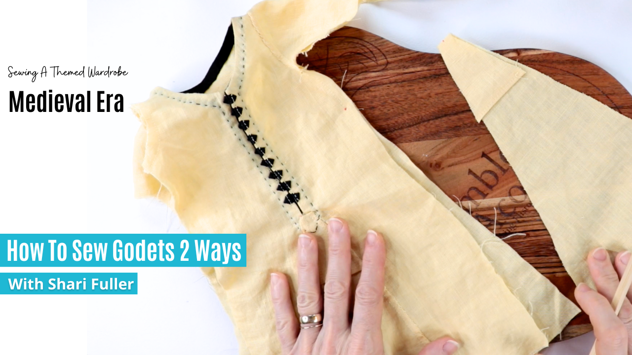 How To Sew Godets 2 Ways
