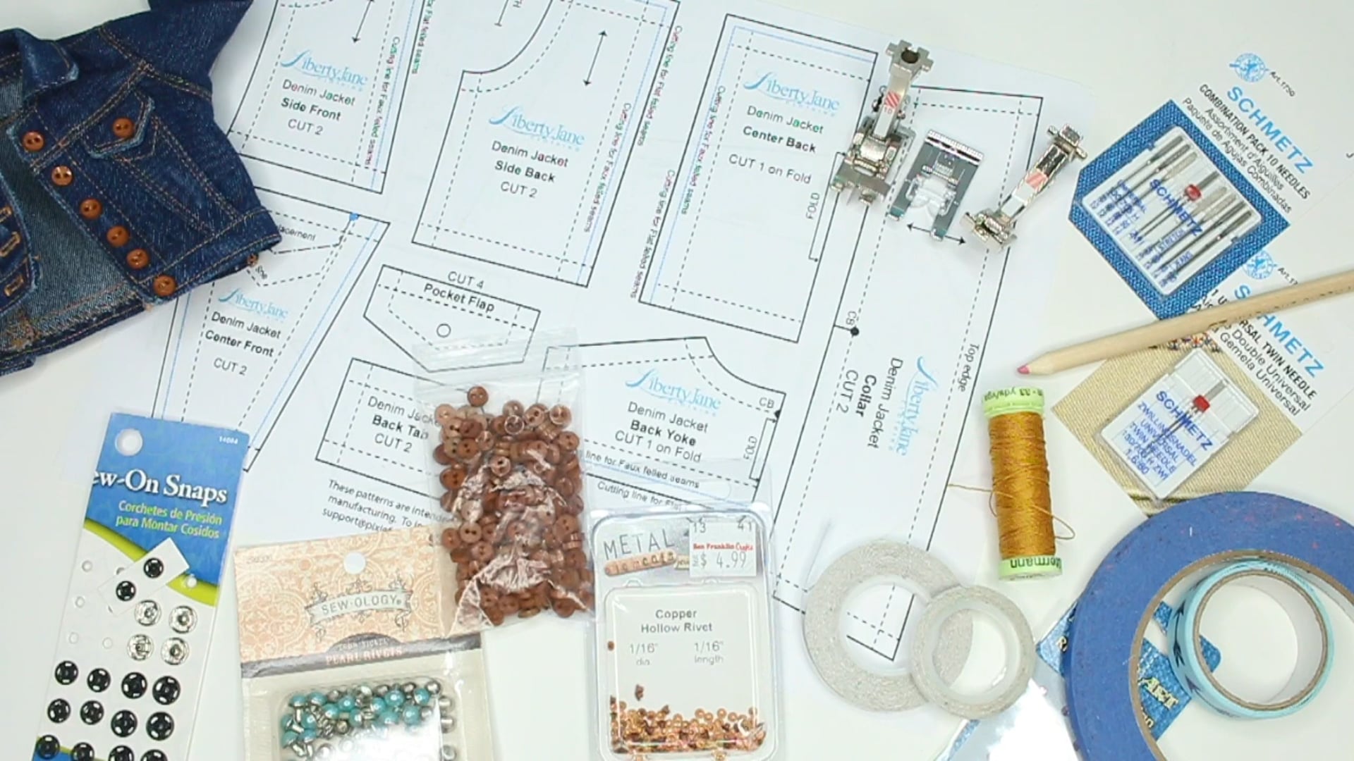 SWC Denim Part 1 Supplies