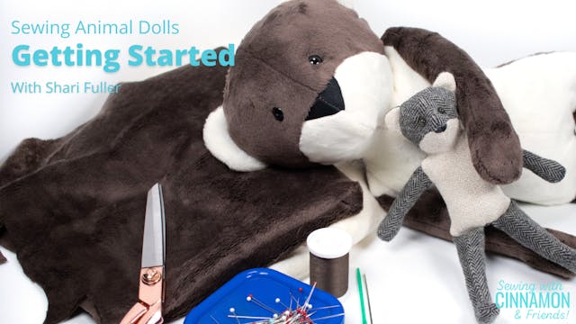 Sewing Animal Dolls Part 1: Getting S...