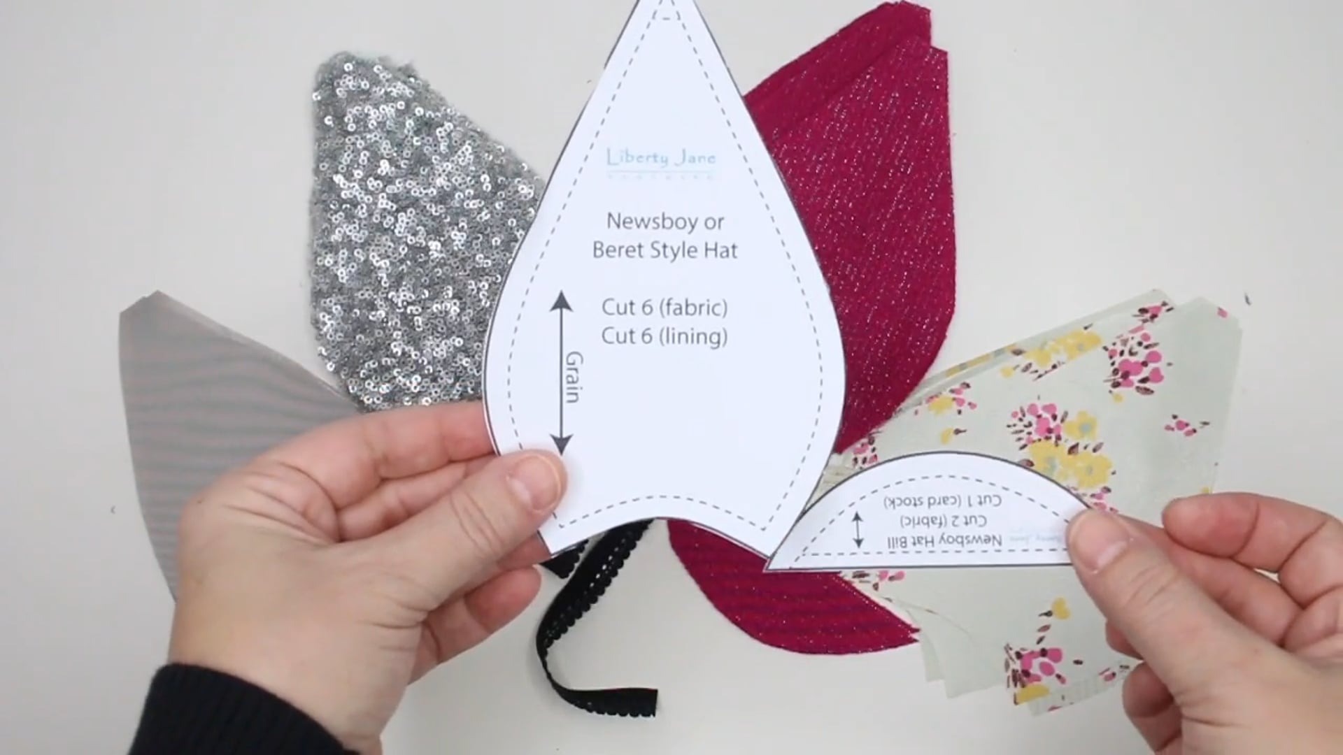 SWC Newsboy Beret Hat Sew Along