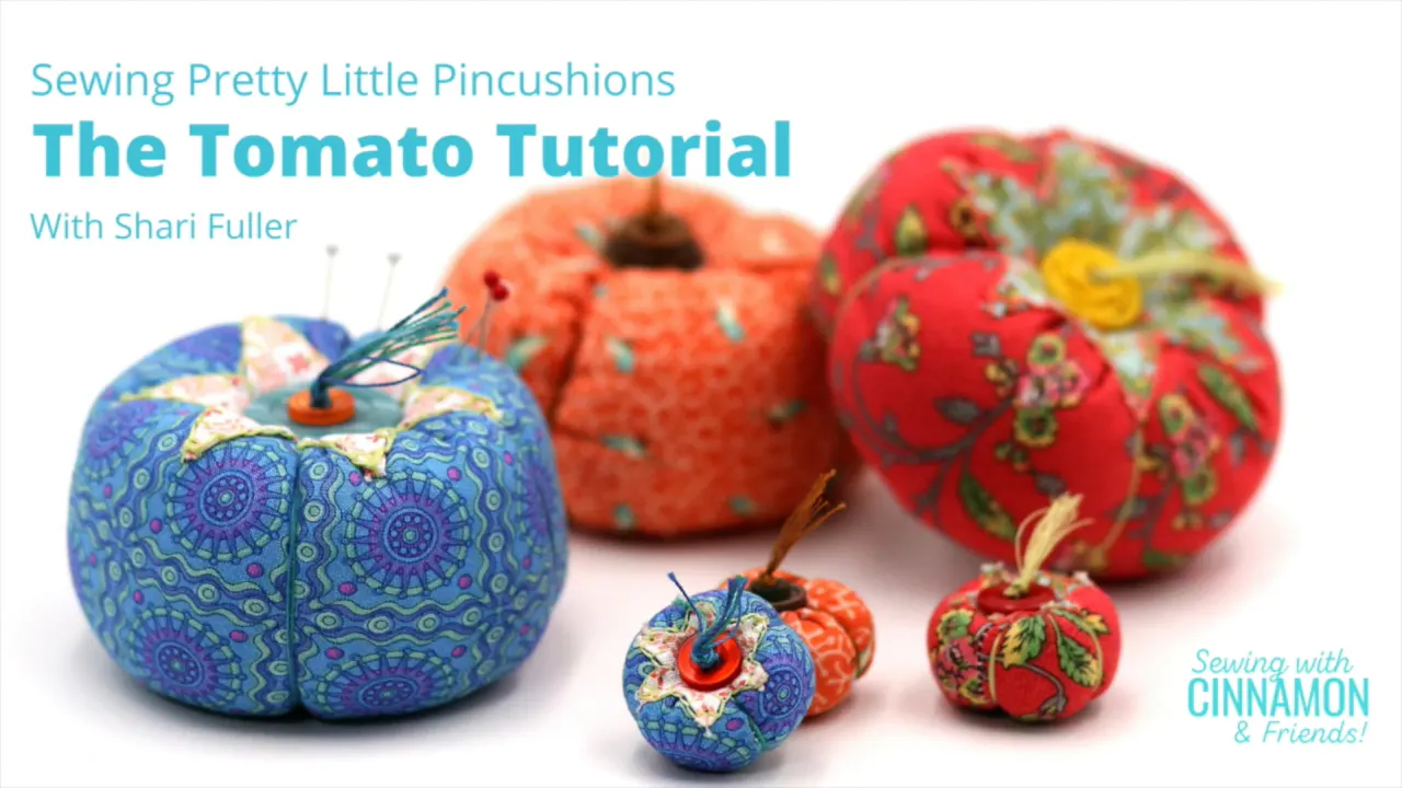 Swc Tomato Pincushion Tutorial Sewing With Cinnamon Friends