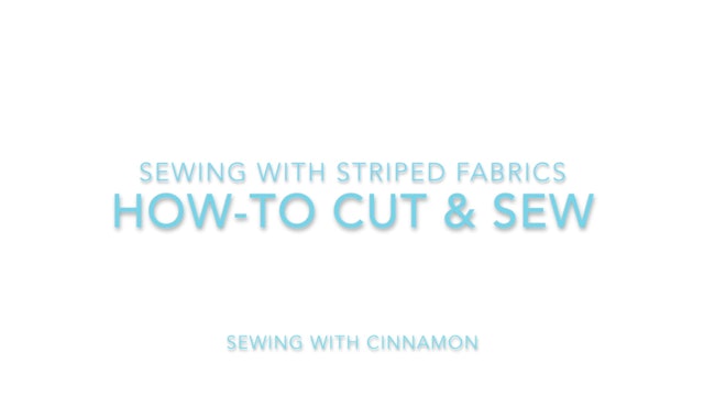 SWC Stripes: How-To Cut and Sew