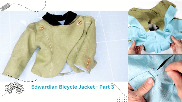 Sewing The Edwardian Bicycle Jacket P...