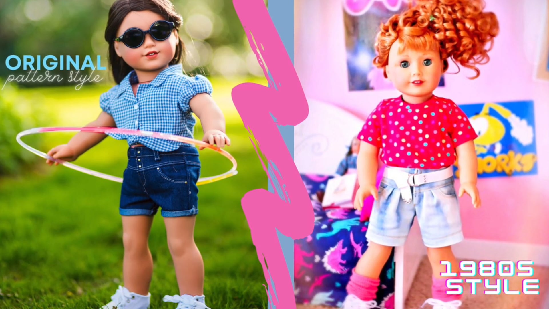 SWC 1980s High Waisted Jeans Pattern Hack