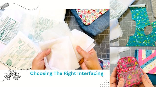 Choosing The Right Fusible Interfacing