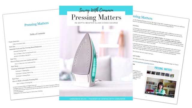Pressing Matters PDF Course Guide