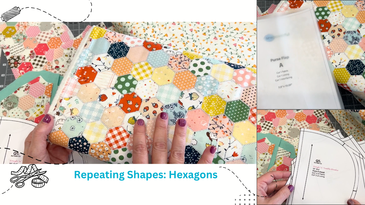 Repetition With Hexagon Shapes