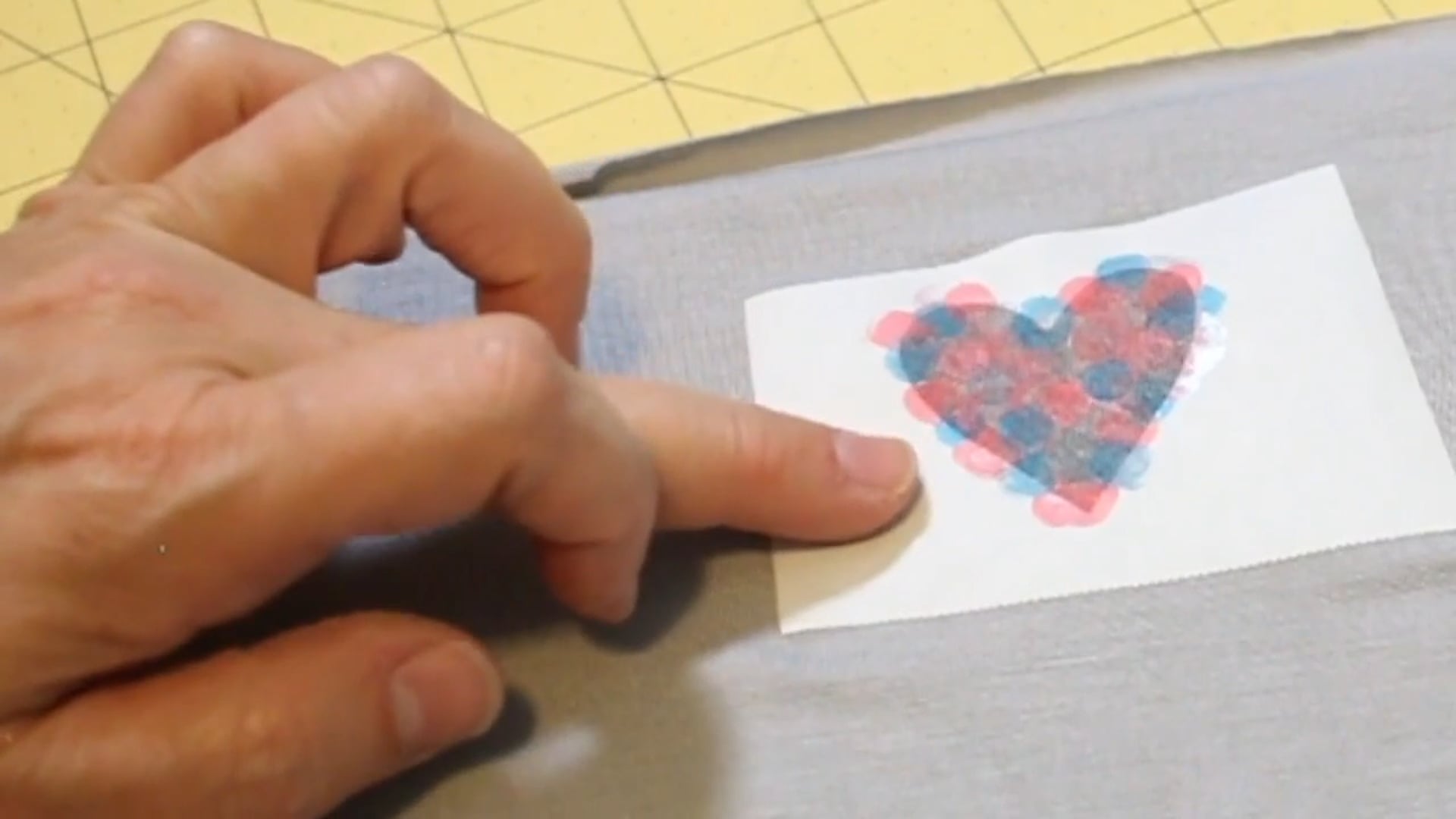 SWC Freezer Paper Fabric Painting Stencil