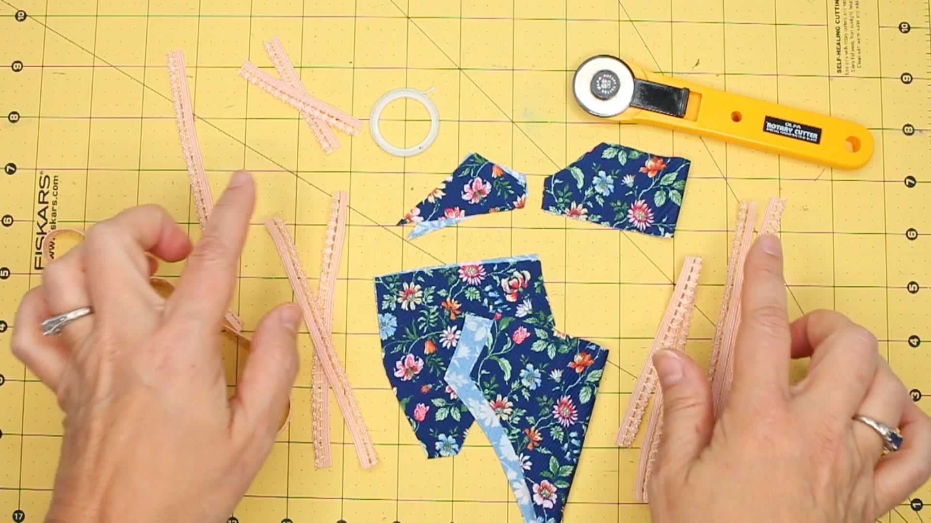 SWC Swimsuit Sew Along Tie Back Top Two Piece