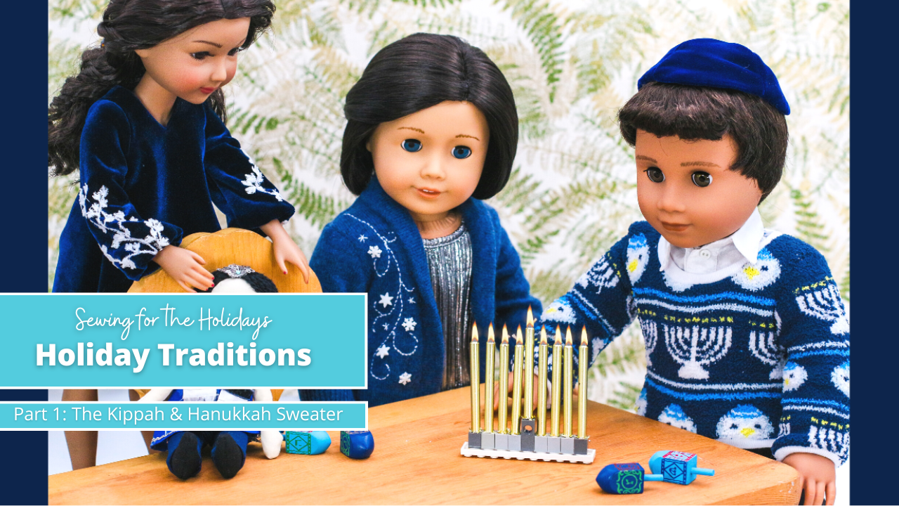 SWC Kippah and Hanukkah Sweater