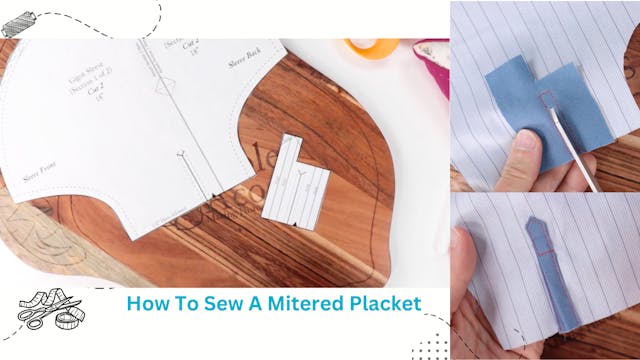 MiteredPlacket