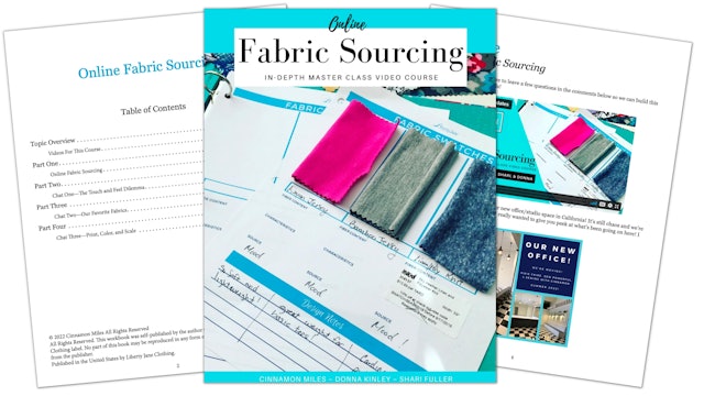 Online Fabric Sourcing Course Guide