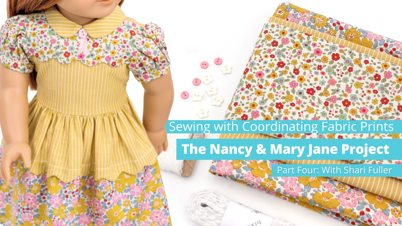 Sewing With Coordinating Print Fabrics Part 4