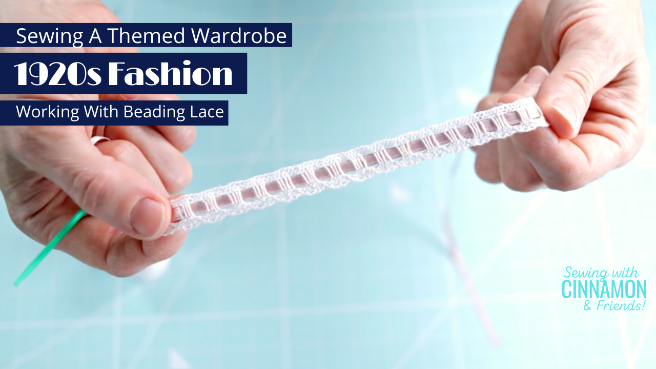 Inserting Ribbon in Beading Lace