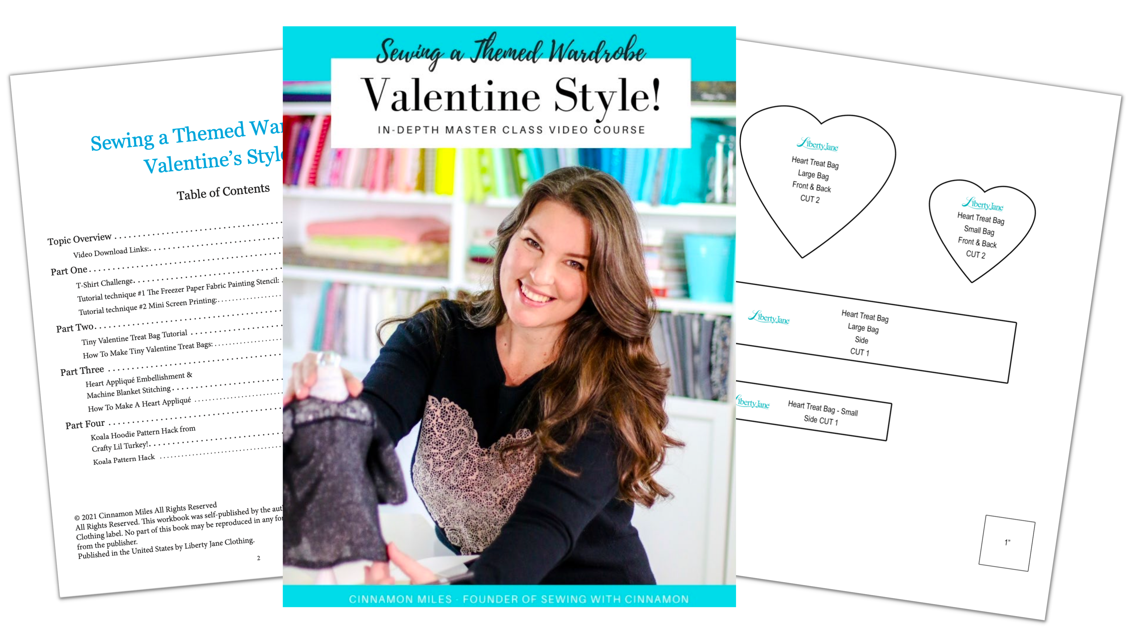 Valentine Themed Wardrobe Course Guide PDF