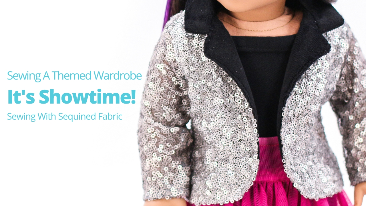 It's Showtime Part 1 Sequined Fabric