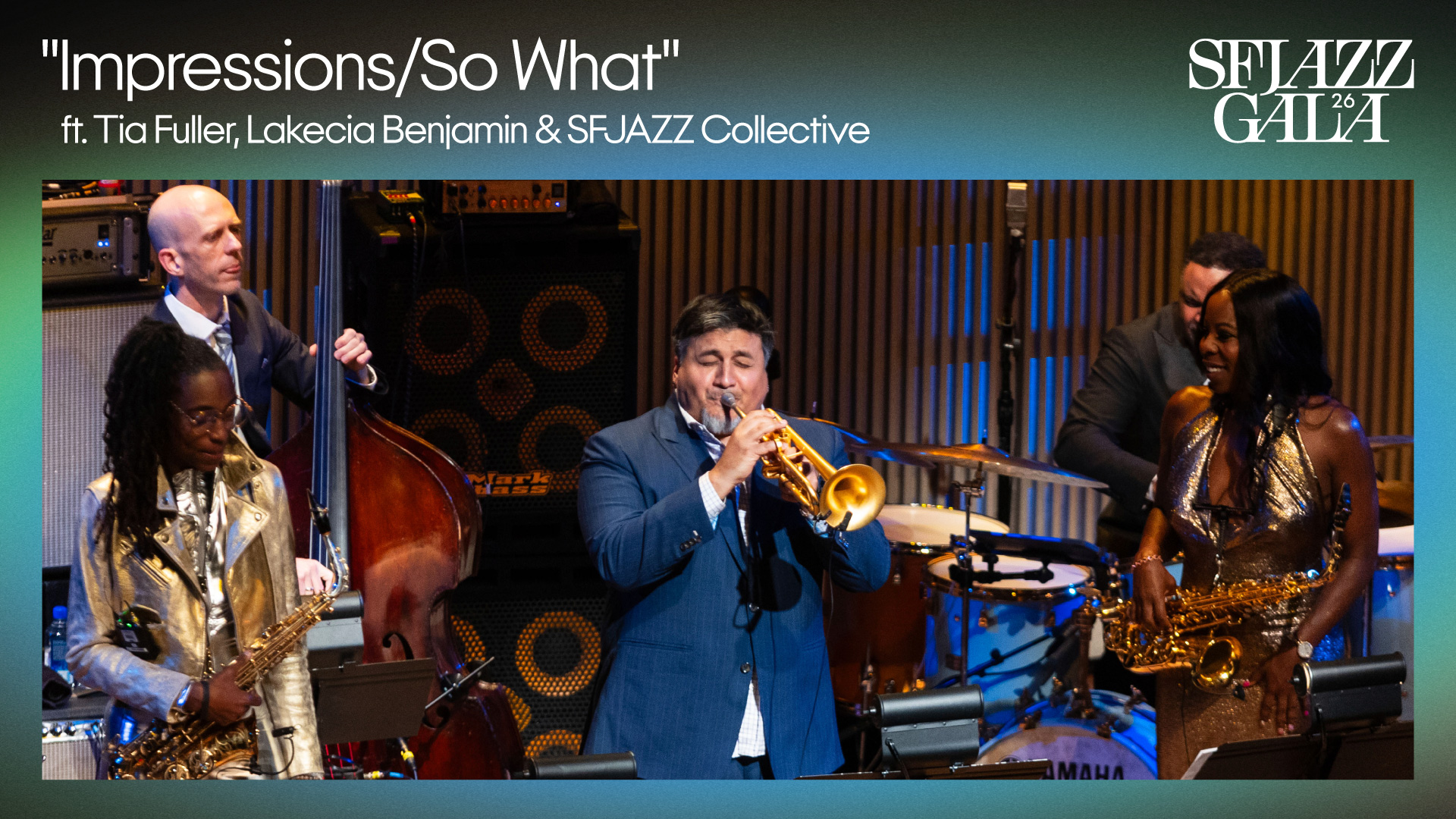 “Impressions/So What” ft. Tia Fuller, Lakecia Benjamin, SFJAZZ Collective