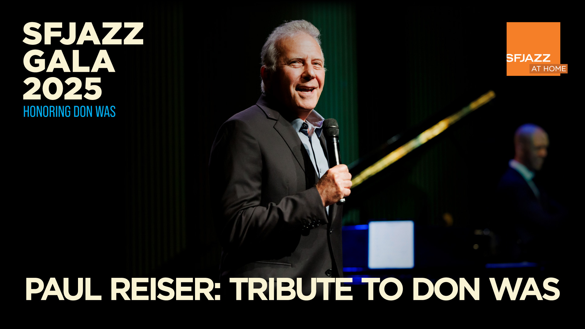 Paul Reiser's hilarious and heartfelt speech to Don Was (SFJAZZ Gala 2025)