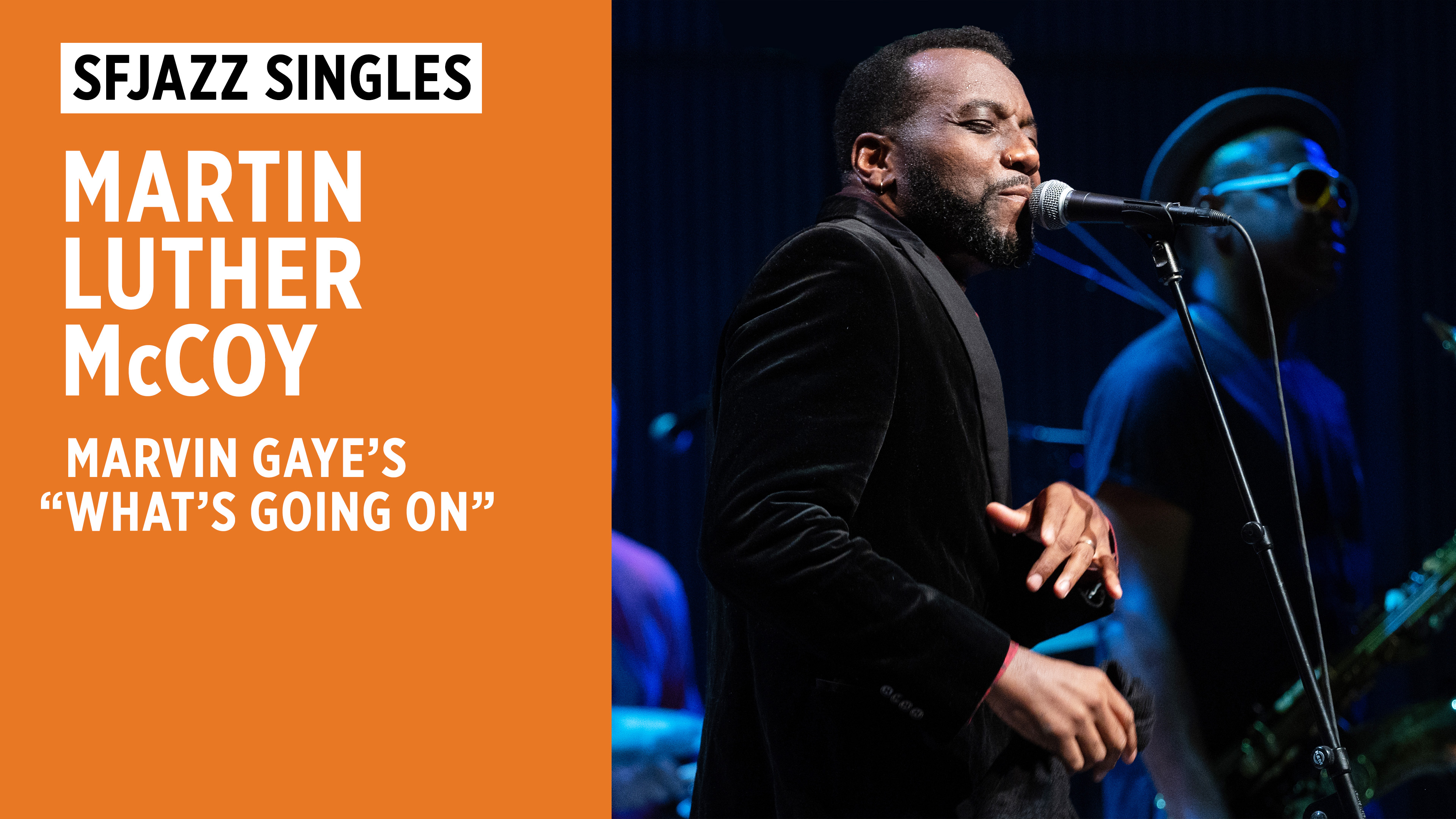 Martin Luther McCoy performs Marvin Gaye's "What's Going On"