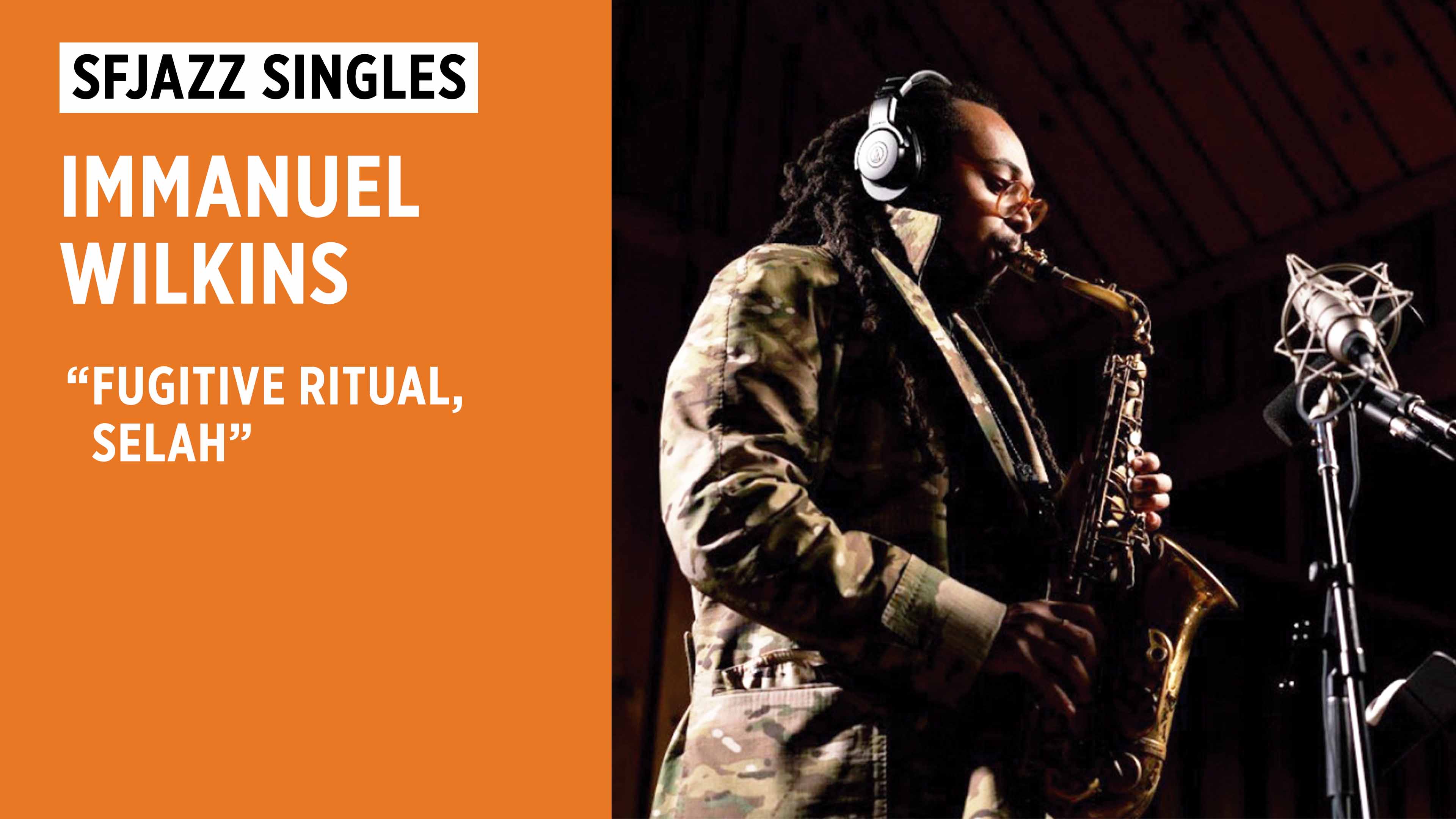 Immanuel Wilkins performs "Fugitive Ritual, Selah"