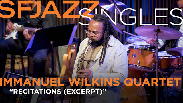 Immanuel Wilkins performs "Recitation...