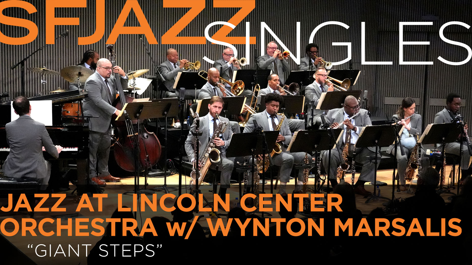 Wynton Marsalis & Jazz at Lincoln Center Orchestra perform "Giant Steps"