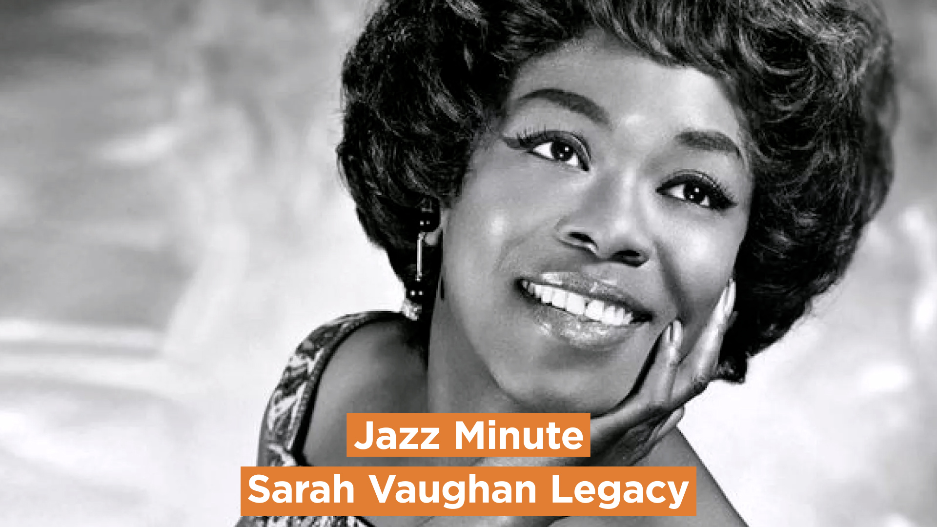 Jazz Minute: Sarah Vaughan Legacy (narrated by Samara Joy)