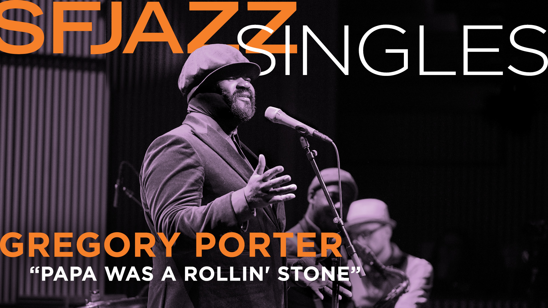 Gregory Porter performs “Papa Was a Rolling Stone”