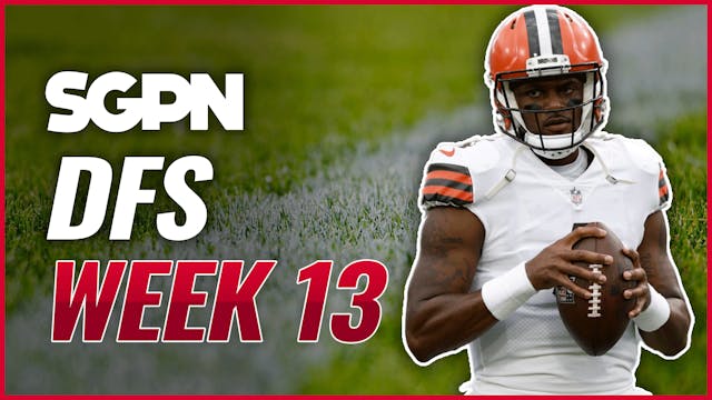 NFL DFS Picks Week 13
