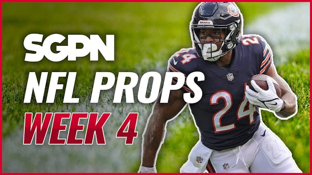 NFL Prop Bets Week 4