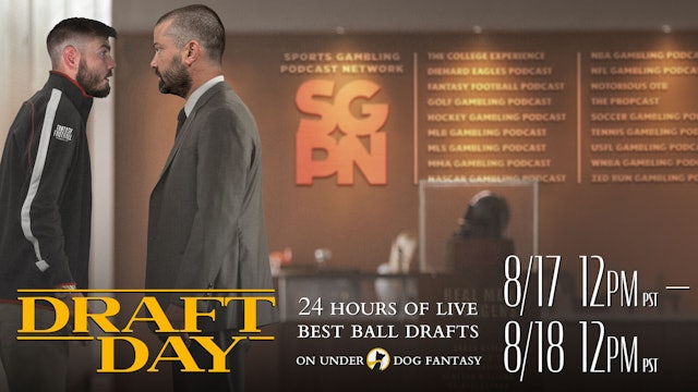Draft Day 3.0 - 24 Hours of Best Ball Fantasy Football Drafts
