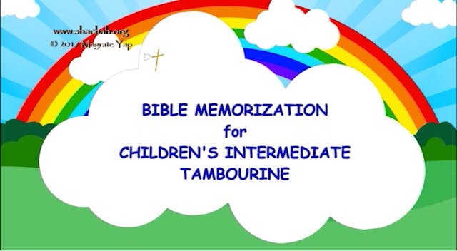 Children Tambourine Intermediate Video Set