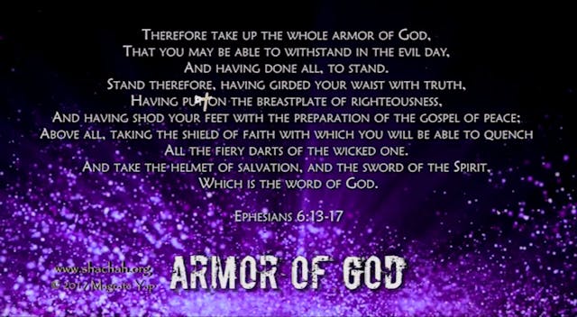 F03: INSTRUCTION ROUTINE 2. ARMOR OF GOD